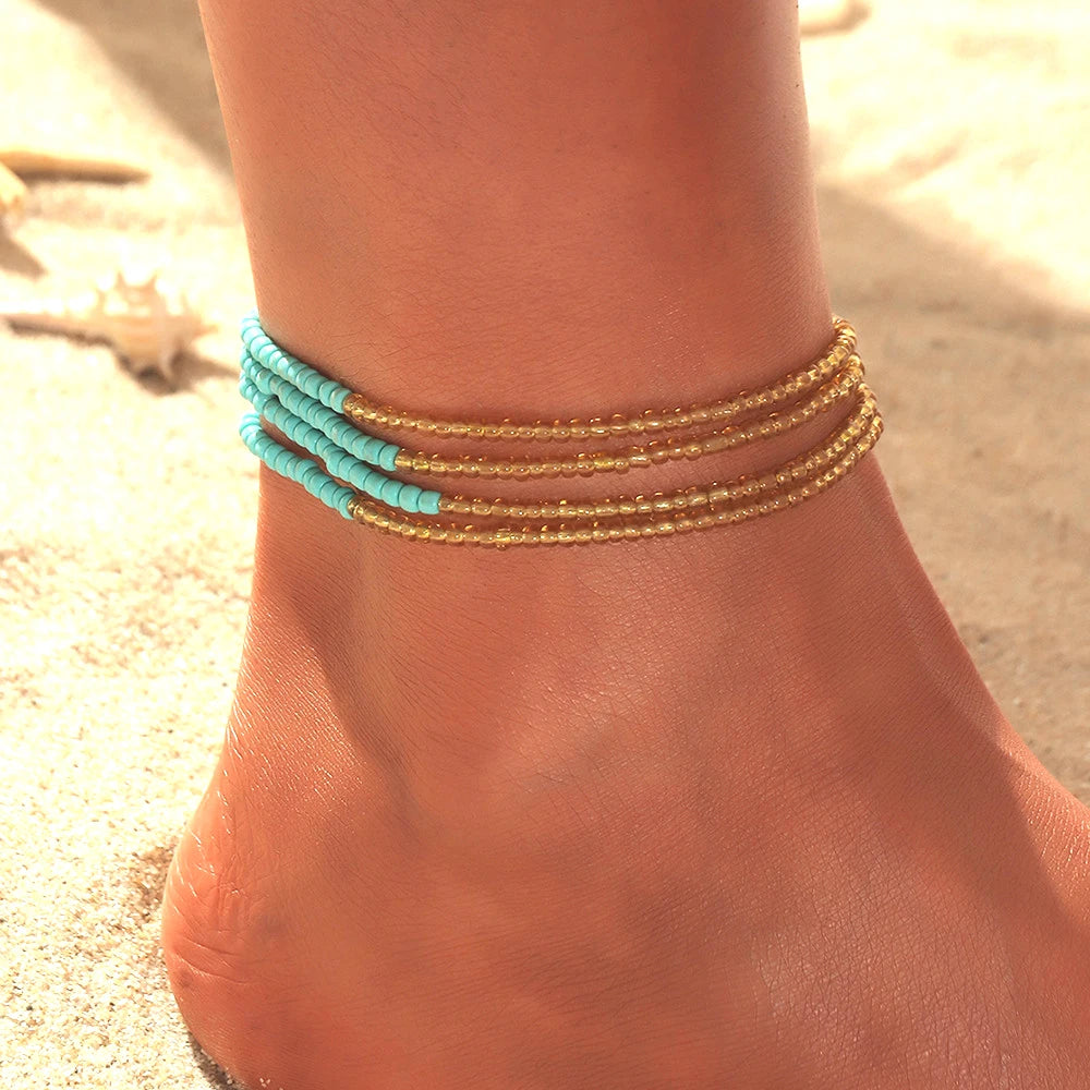 Bohemia Beads Bracelets or Anklets