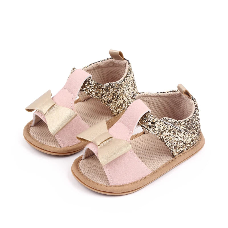 Glitter Bow Sandal