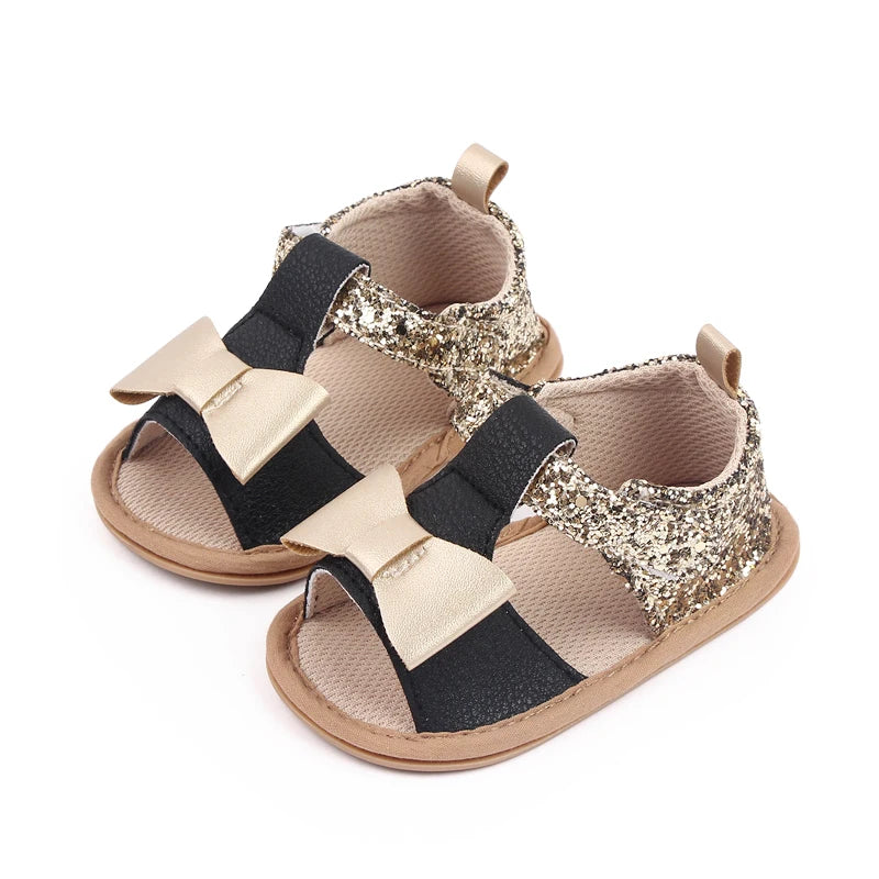 Glitter Bow Sandal