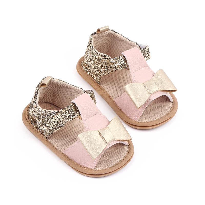 Glitter Bow Sandal