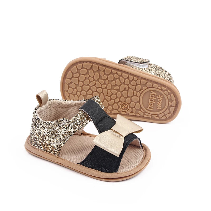 Glitter Bow Sandal