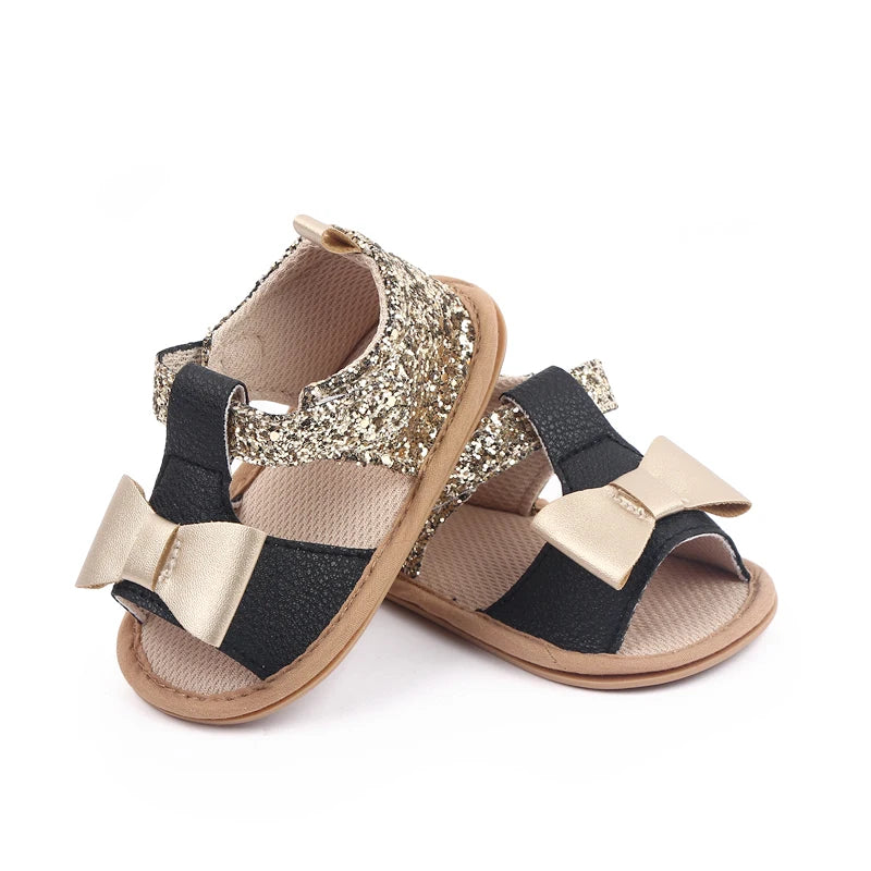 Glitter Bow Sandal