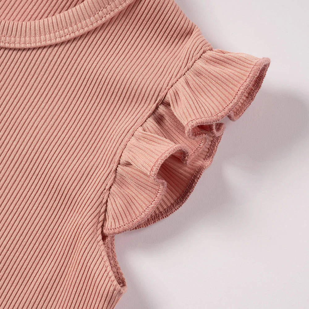 Ruffle top + Shorts Set