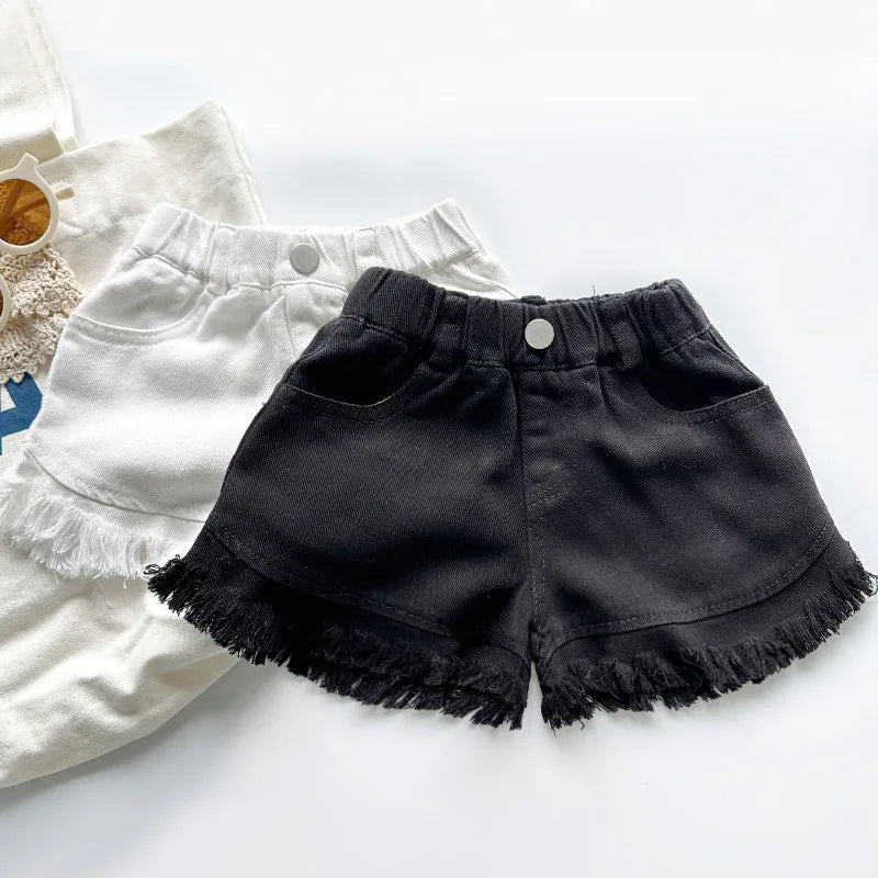 Ruffle & Tassel Shorts
