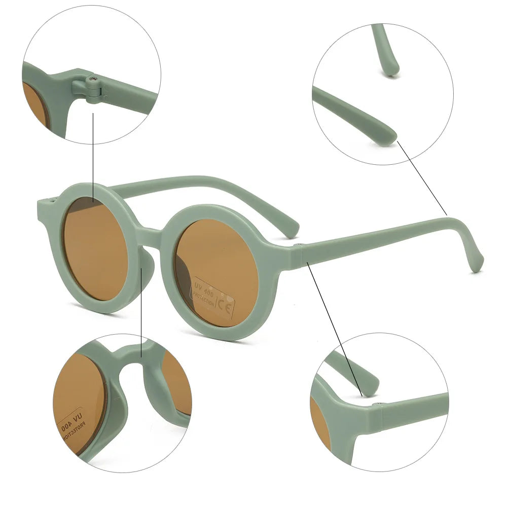 Retro Round Sunglasses