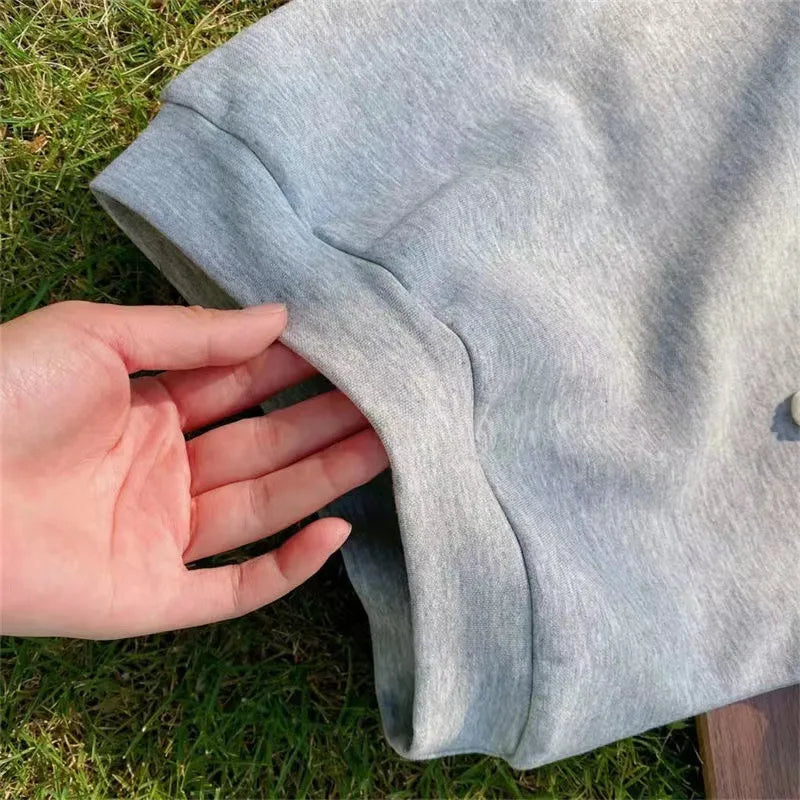 Two-Piece Lace Short-Sleeved Set