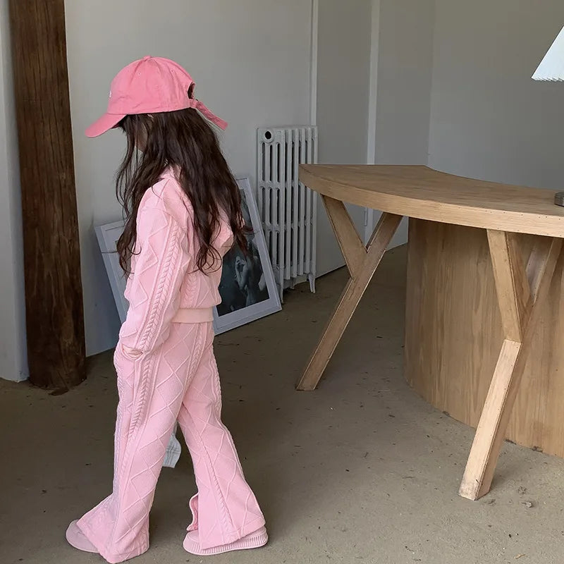 Kids Fleece Hooded Sets