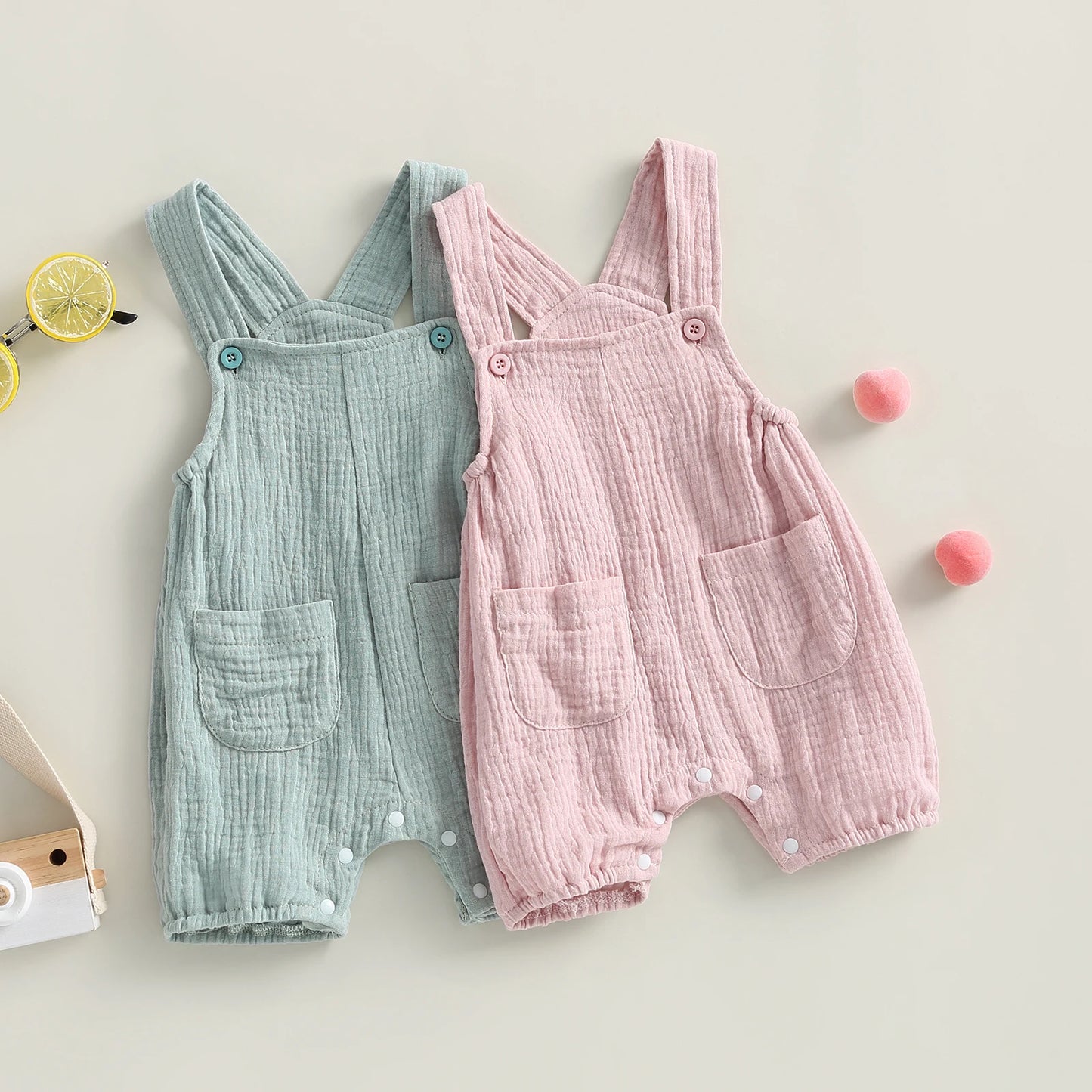 Summer Suspenders Jumpsuit
