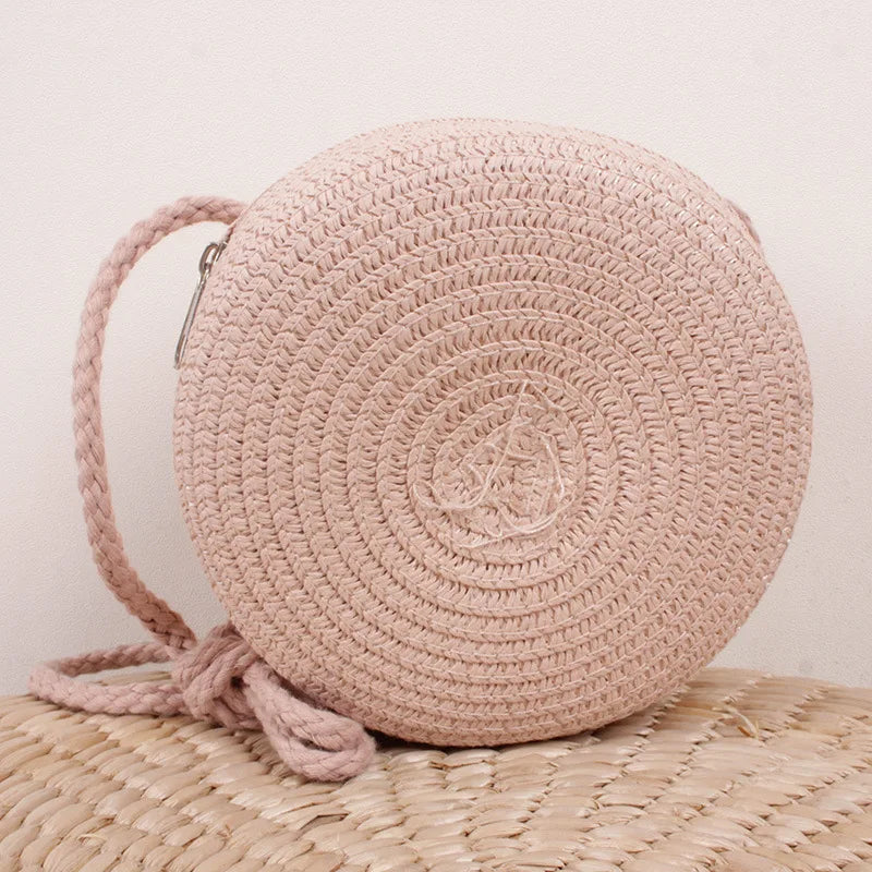 Summer Woven Crossbody Bags