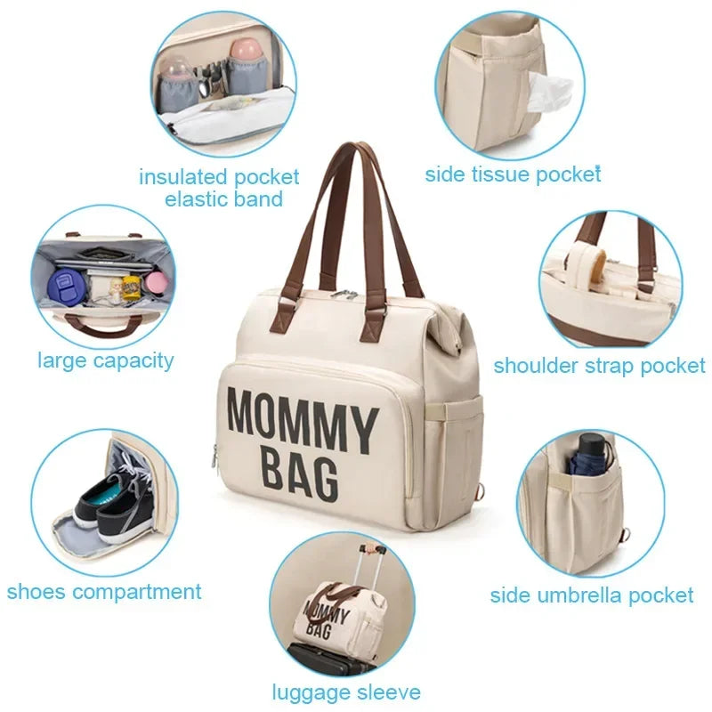 Mommy Tote Bag/Backpack