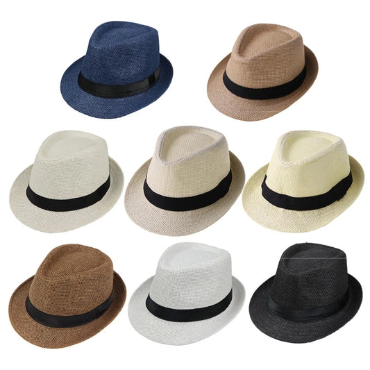 Straw Fedora Hats