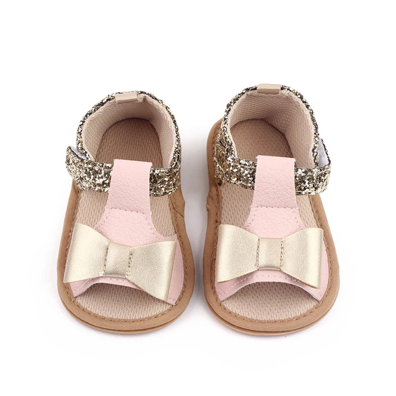 Glitter Bow Sandal