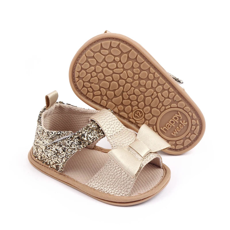 Glitter Bow Sandal