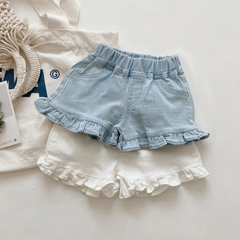 Ruffle & Tassel Shorts