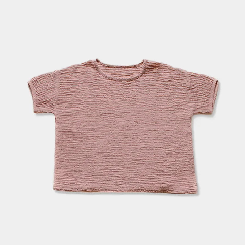 Muslin Cotton Shirt and Shorts Set