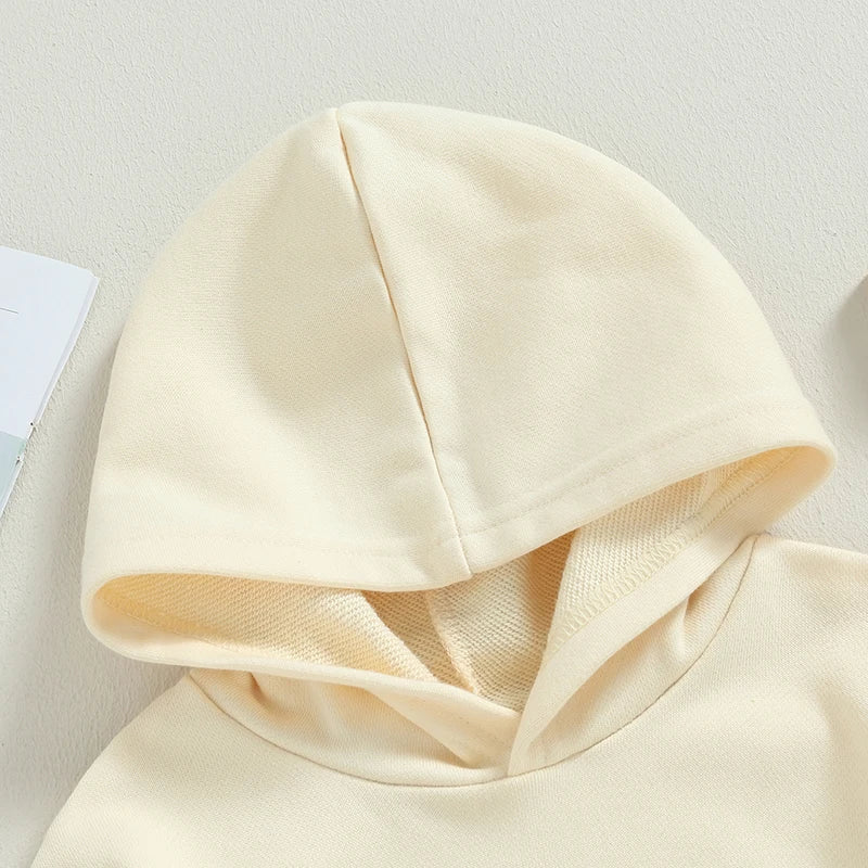 Solid Pullover Hoodie