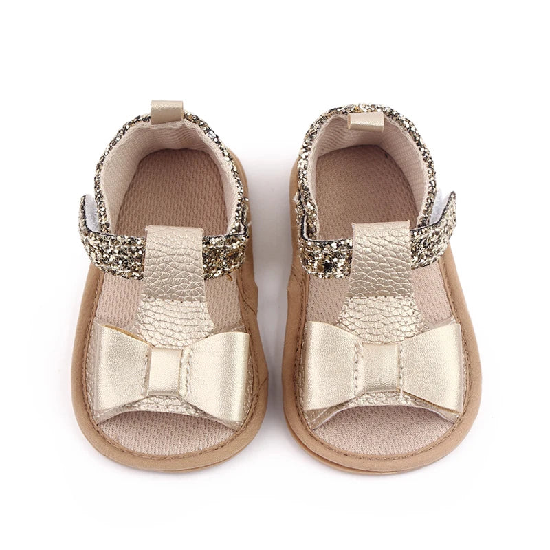 Glitter Bow Sandal