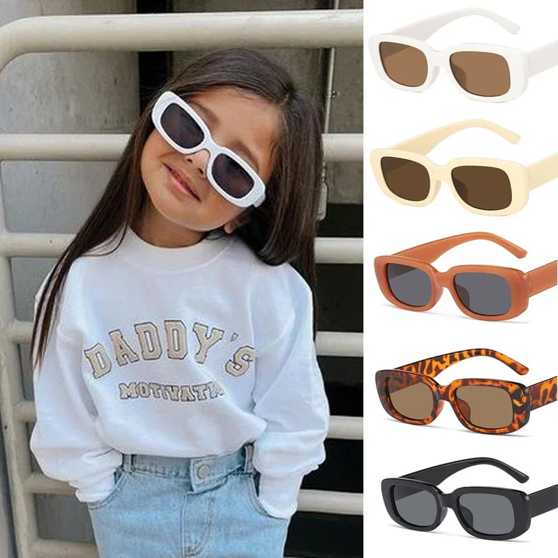 Vintage Style Rectangle Sunglasses