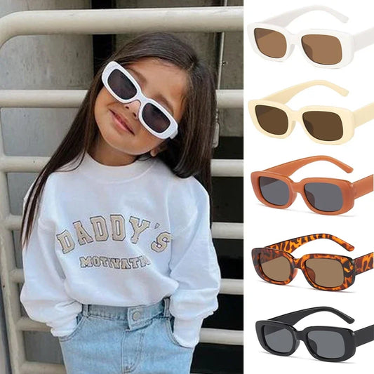 Vintage Style Rectangle Sunglasses