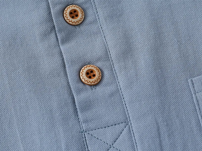 Short Sleeve Button Tops